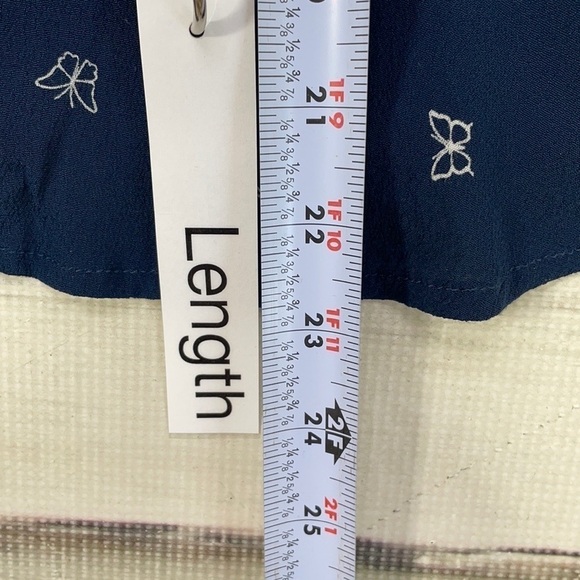 Rails Top Shirt Blouse Button Up Butterfly Print Small - Picture 10 of 12